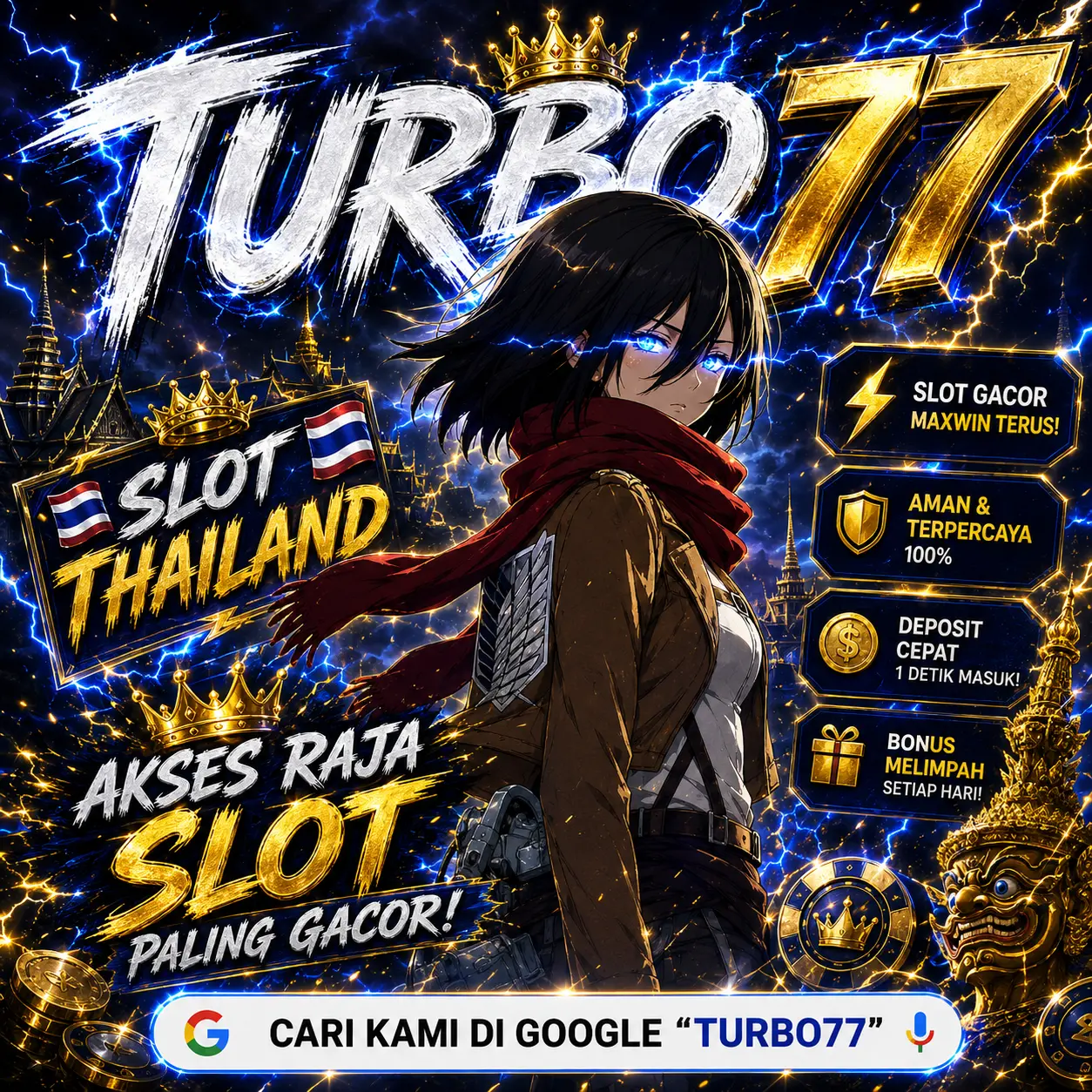 TURBO77 ❖ Rekomendasi Situs Raja Slot Server Thailand Paling Gacor Malam Hari Ini